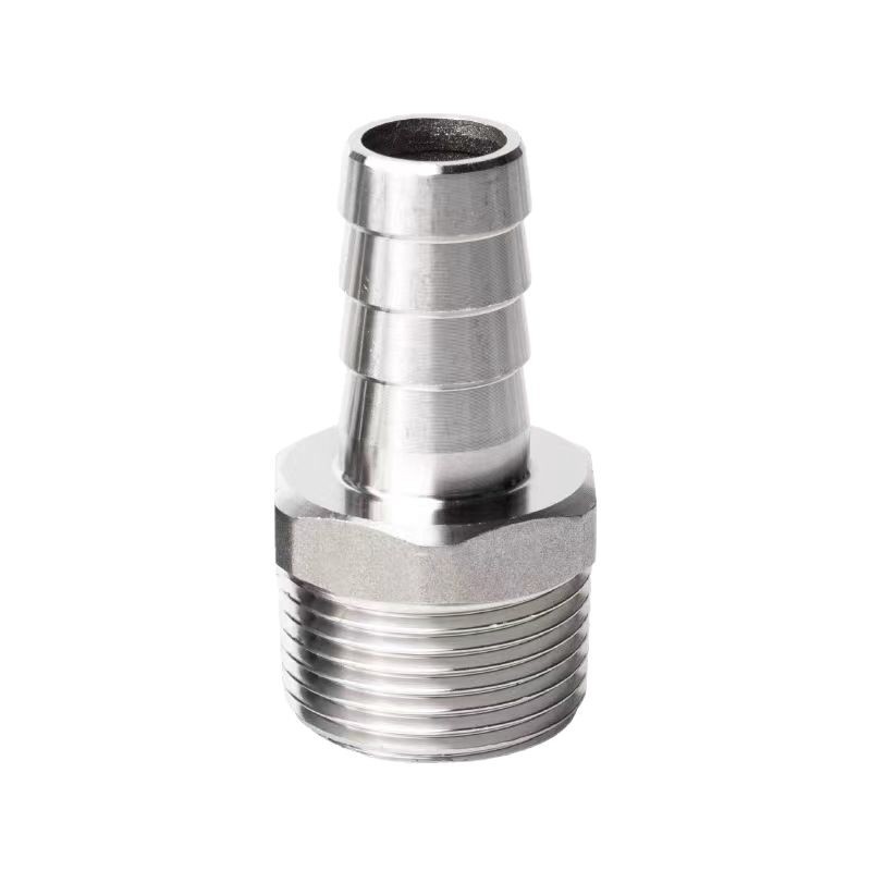 304 stainless steel external thread pagoda joint, hexagonal hose joint, water pipe hose hose joint, hose joint, socket, bamboo joint, green joint Item Picture