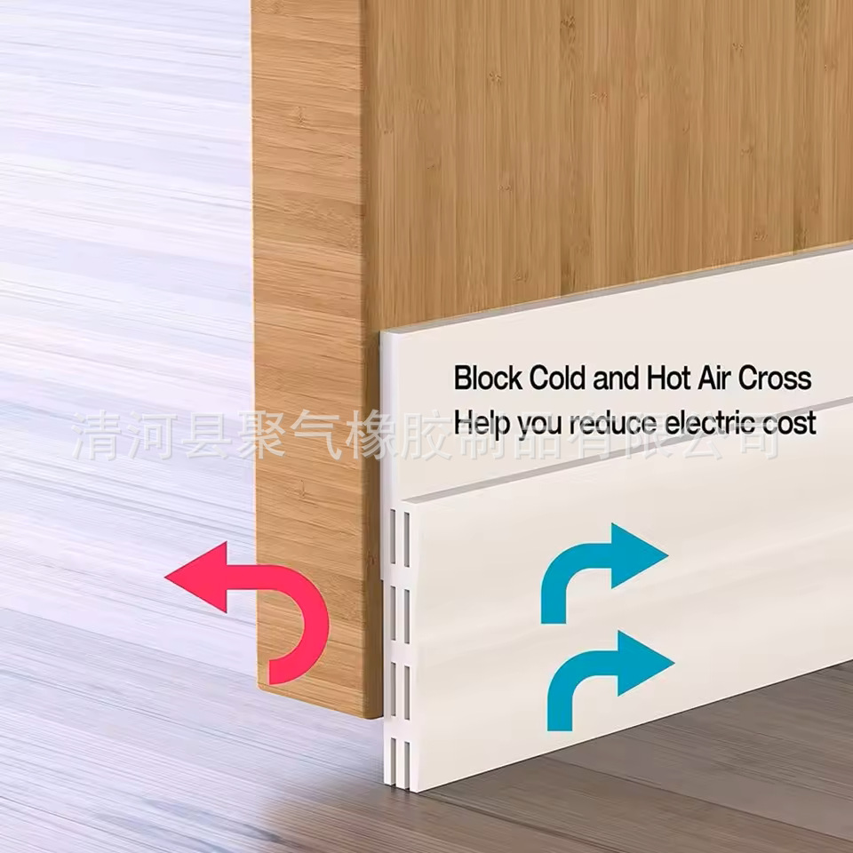 Cross-border door gap, door bottom sealing strip, sound insulation, ultra-quiet, anti-air leakage baffle, door bottom, bedroom windproof wonder Application Scenario