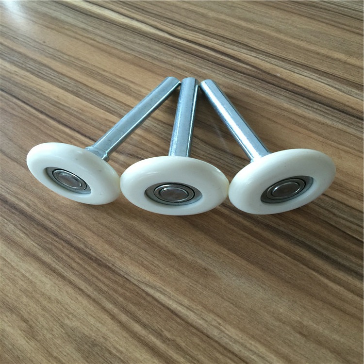 Premium 46*105 white garage door accessories, stamped bearings, pulleys and rollers full figure
