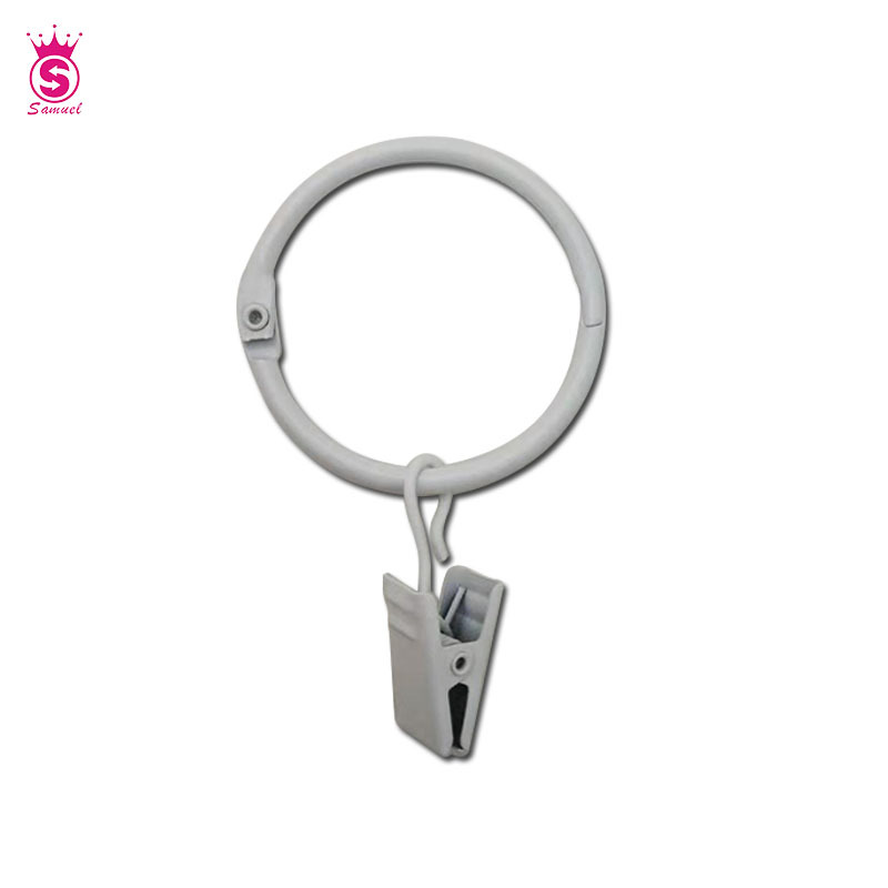 We have a complete range of specifications for curtain clips, curtain rings, movable opening clips, simple curtain hooks and clips Application Scenario
