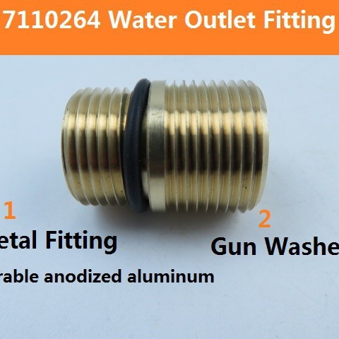 7110264 Axial CAM high-pressure cleaner pump outlet kit female head M22 threaded high-pressure hose Application Scenario