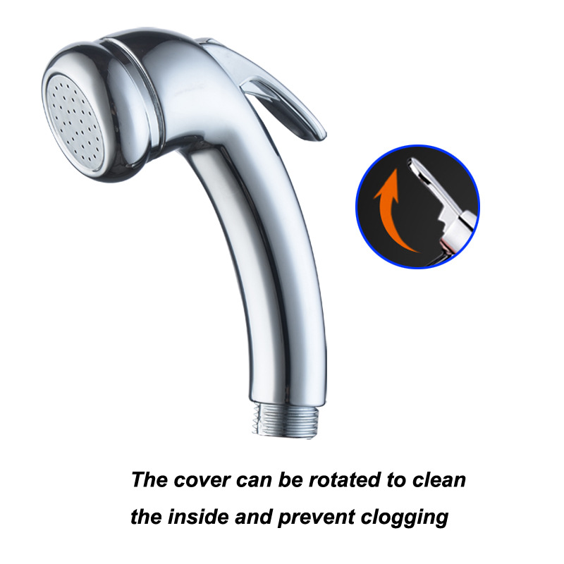 Source factory ABS electroplated feminine wash, spray gun, toilet companion, body purifier, flushing device, sanitary device, spray gun set Item Picture
