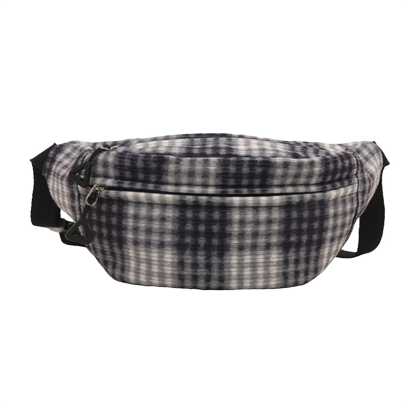 Cute new style Instagram corduroy, comfortable Japanese single-shoulder, sweet and versatile, school-style saddle bag, crossbody bag Item Picture