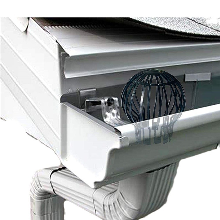 Rooftop floor drain, black plastic drainage outlet, anti-clogging circular mesh cover, balcony, outdoor rain, household drainage ditch cover Item Picture
