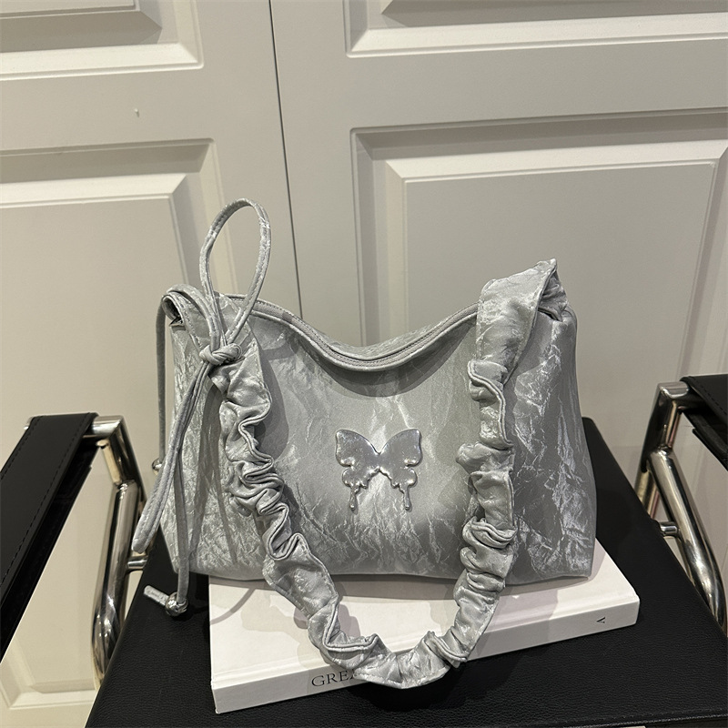 Cross-border new trend multi-functional tote bag 2025, fashionable and simple, versatile single-shoulder crossbody bag for women, commuting bag full figure