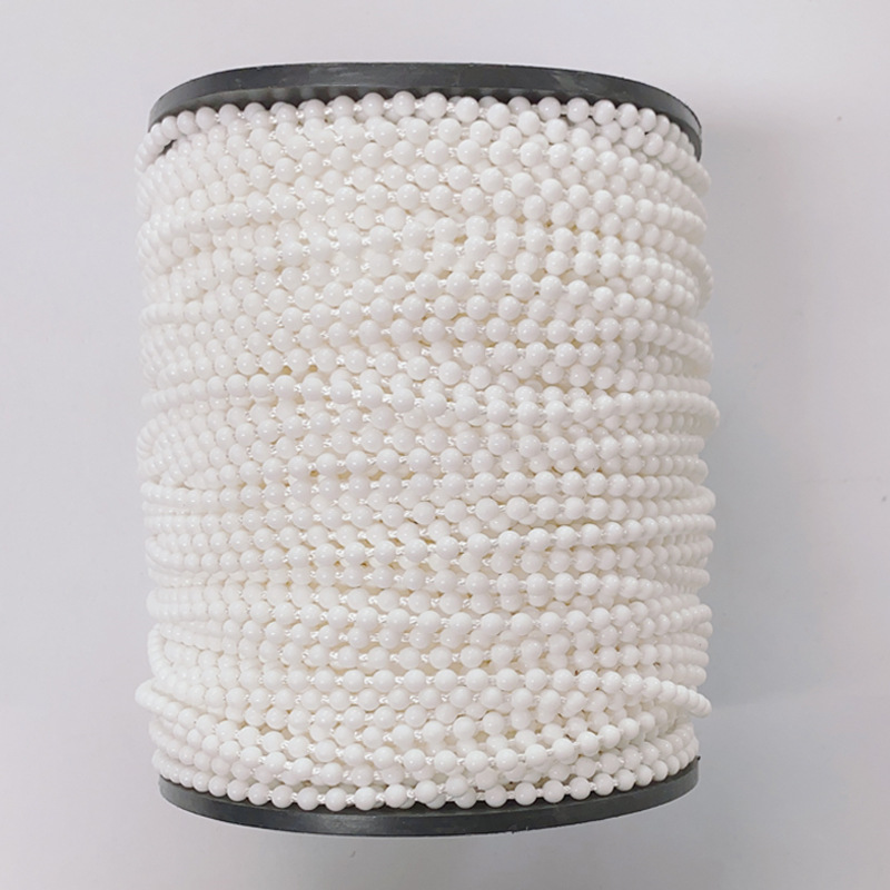 Roller blind circulating pull beads, stainless steel pull beads, plastic pull beads, whole roll vertical curtain, soft yarn roller blind accessories special pull beads details Picture
