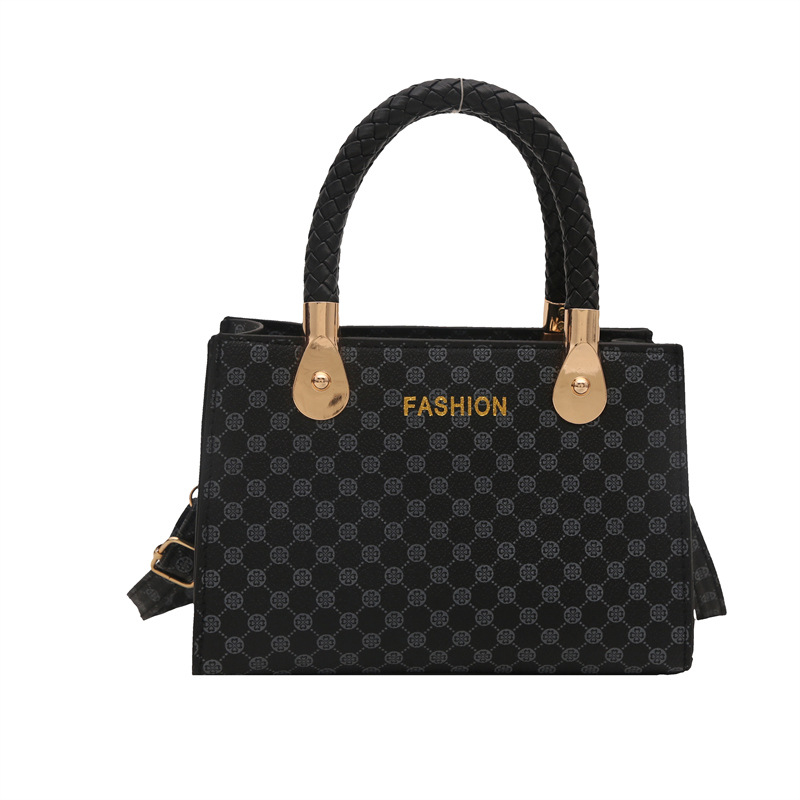 Women's bag 2024 Fashion Trend Casual hand-held small square bag Korean style retro single-shoulder crossbody women's small square bag Item Picture