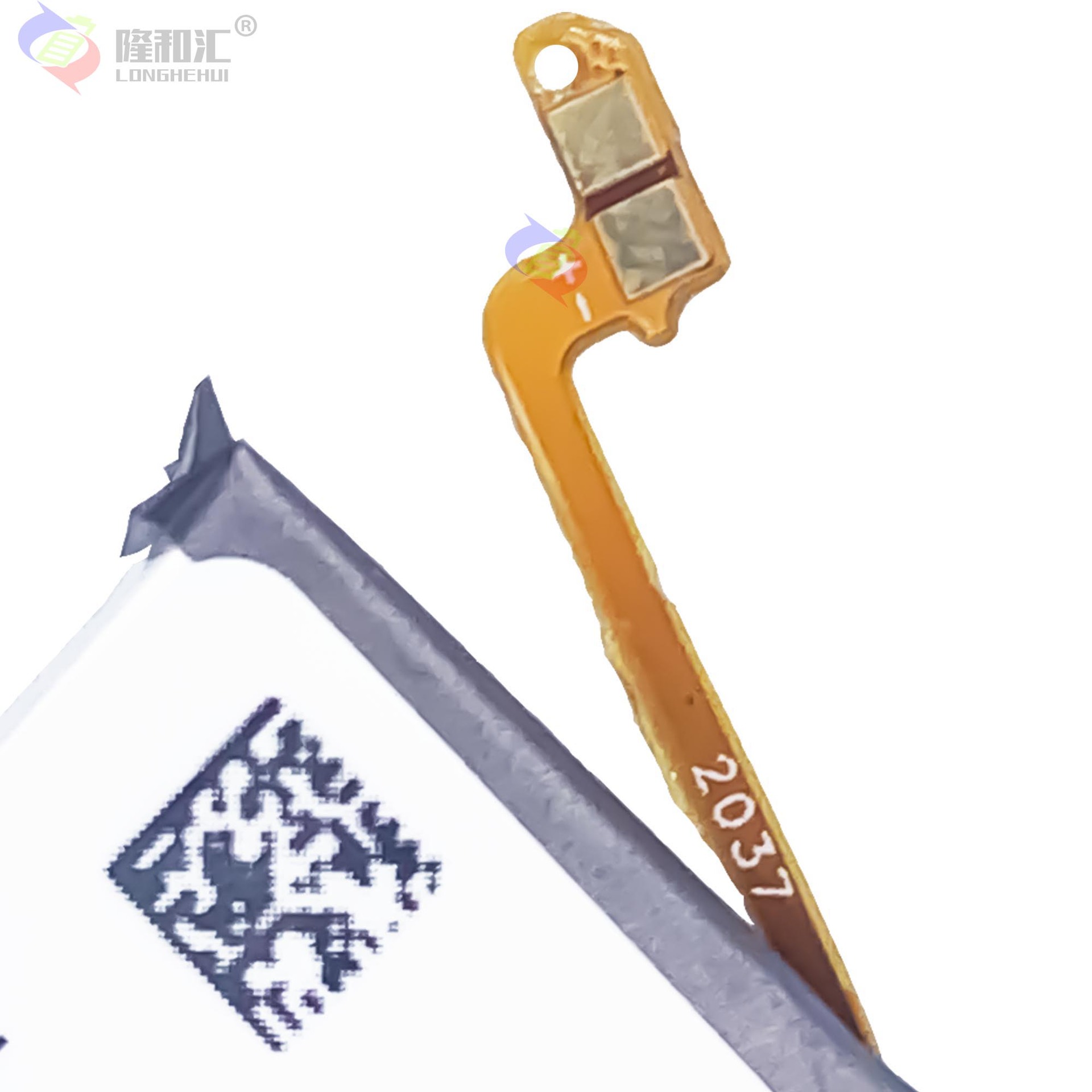 Factory wholesale and foreign trade of EB-BR380FBE rechargeable battery suitable for Samsung Gear 2/2 Neo smartwatch Specification drawing