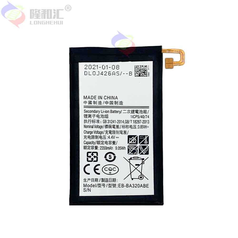 Factory wholesale and foreign trade of EB-BA320ABE charging plates suitable for Samsung A3 2017/A320 mobile phone batteries Item Picture