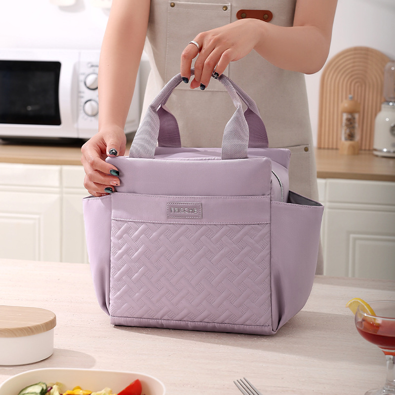 Runhui Croissant bento bags, office worker lunch boxes, handbags, student lunch boxes, fresh-keeping ice packs, outdoor insulated bags Application Scenario
