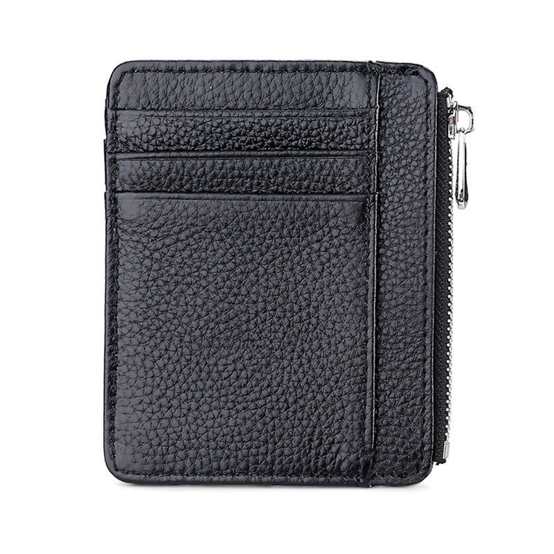 One-piece card bag for men, ultra-thin loose change card bag, card document bag, card position, bank card, driver's license manufacturer, cross-border Item Picture