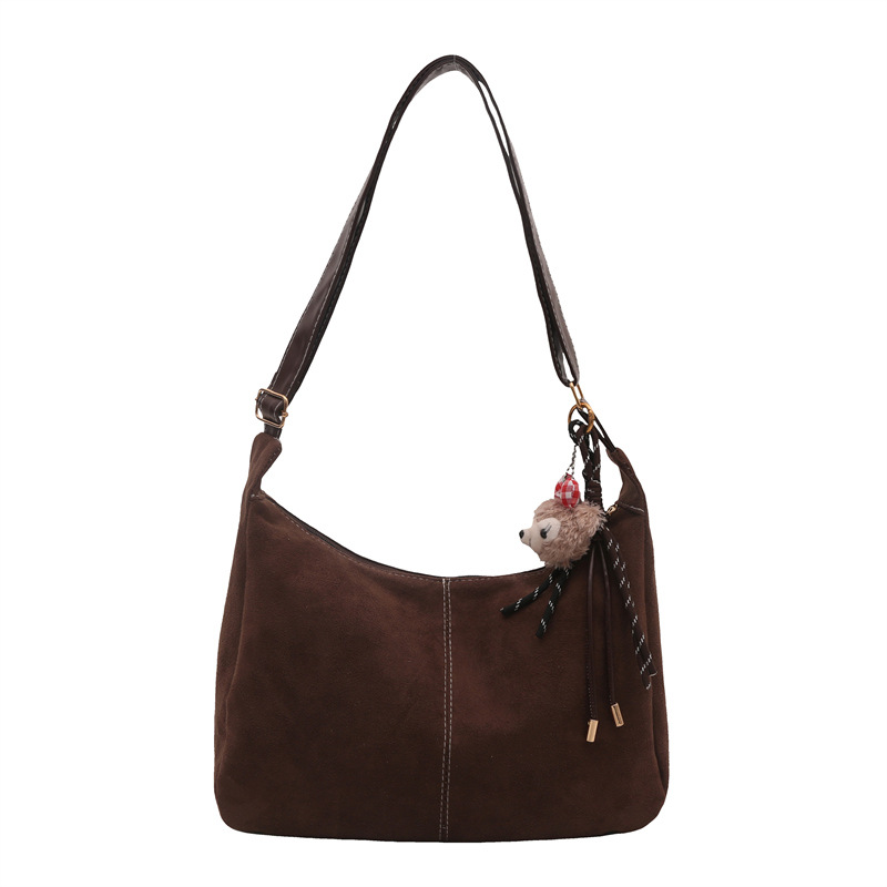 Winter 2024 single-shoulder underarm bag, a retro and stylish women's casual and versatile crossbody bag for commuting Item Picture