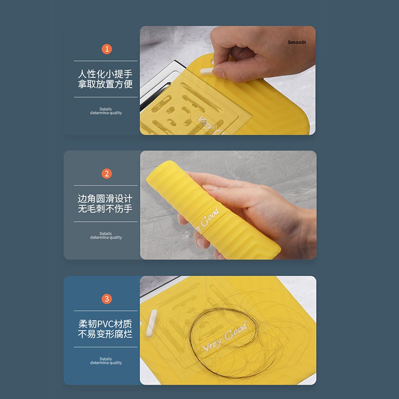 Manufacturer wholesale floor drain cover bathroom odor prevention wonder, enlarged and thickened bathroom floor drain sewer odor prevention device Item Picture