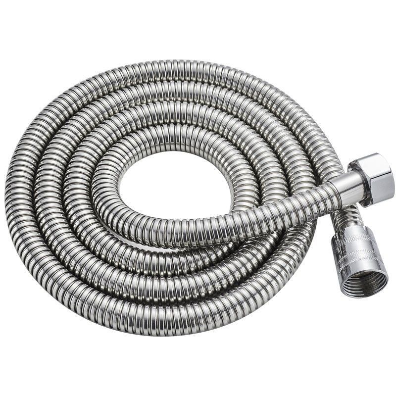 Lotus pod metal hose, stainless steel universal water pipe, showerhead hose, 2-meter denser shower pipe, explosion-proof Item Picture