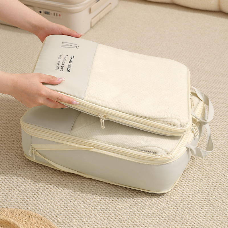 Runhui's new Yunqi compression storage six-piece set of compression travel bags and business trip clothing sorting bags are available for one-piece delivery details Picture
