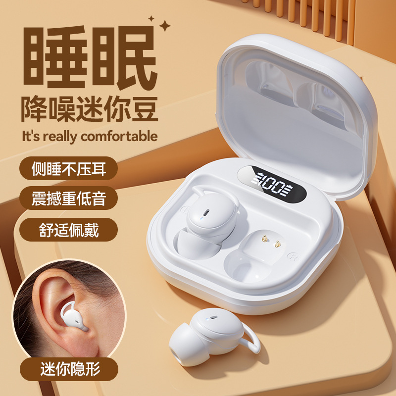 Wholesale of 2024 new wireless sleep-specific side-sleeping Bluetooth headphones TWS Waking Mini sports running headphones Application Scenario