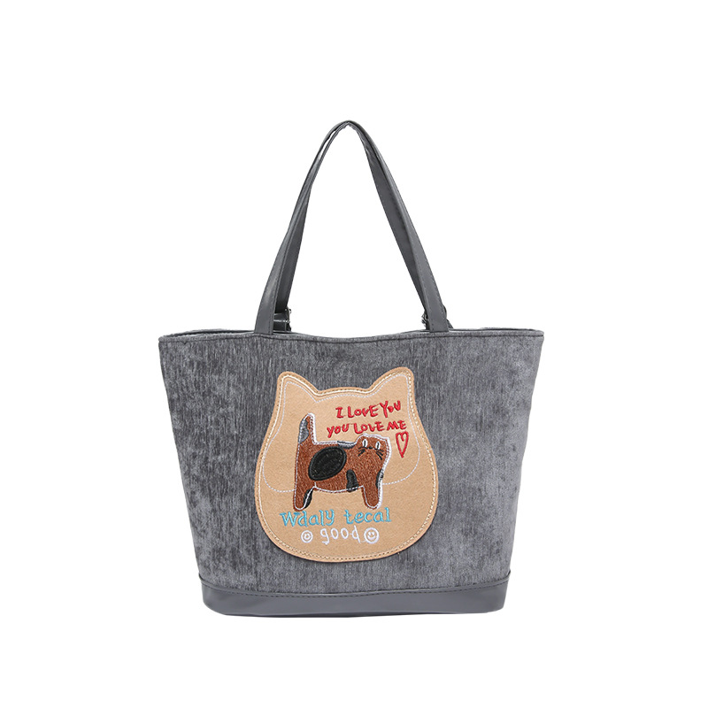 Winter commuter Cute Cookie Cat backpack 2024 New school-style tote bag, hand-held shoulder and underarm bag Item Picture