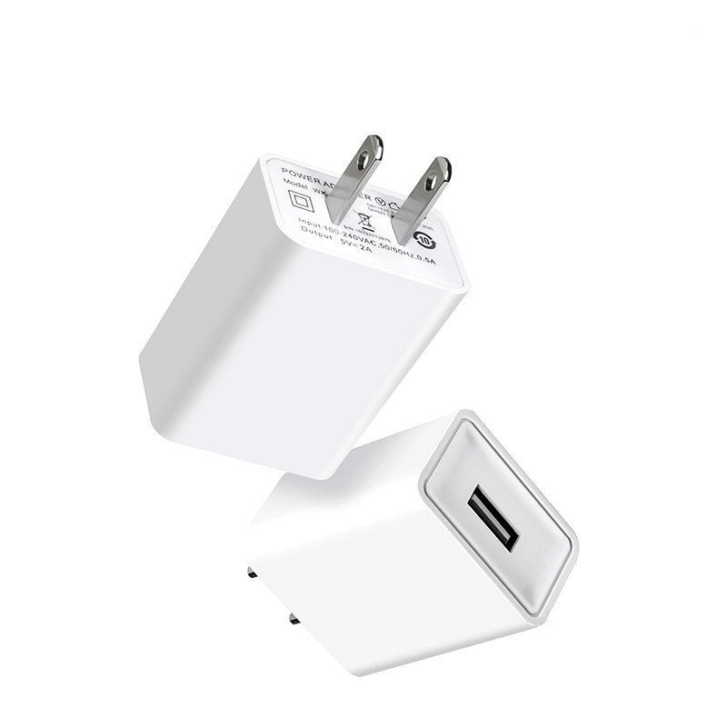 5V2A US standard charger, 3c certified charging head set, USB mobile phone power adapter, 5v1a charger Item Picture