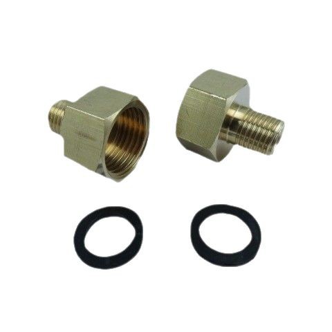 Gas cylinder adapter 1/2-inch right x 1/4-inch left gas adapter gas stove camping stove Item Picture