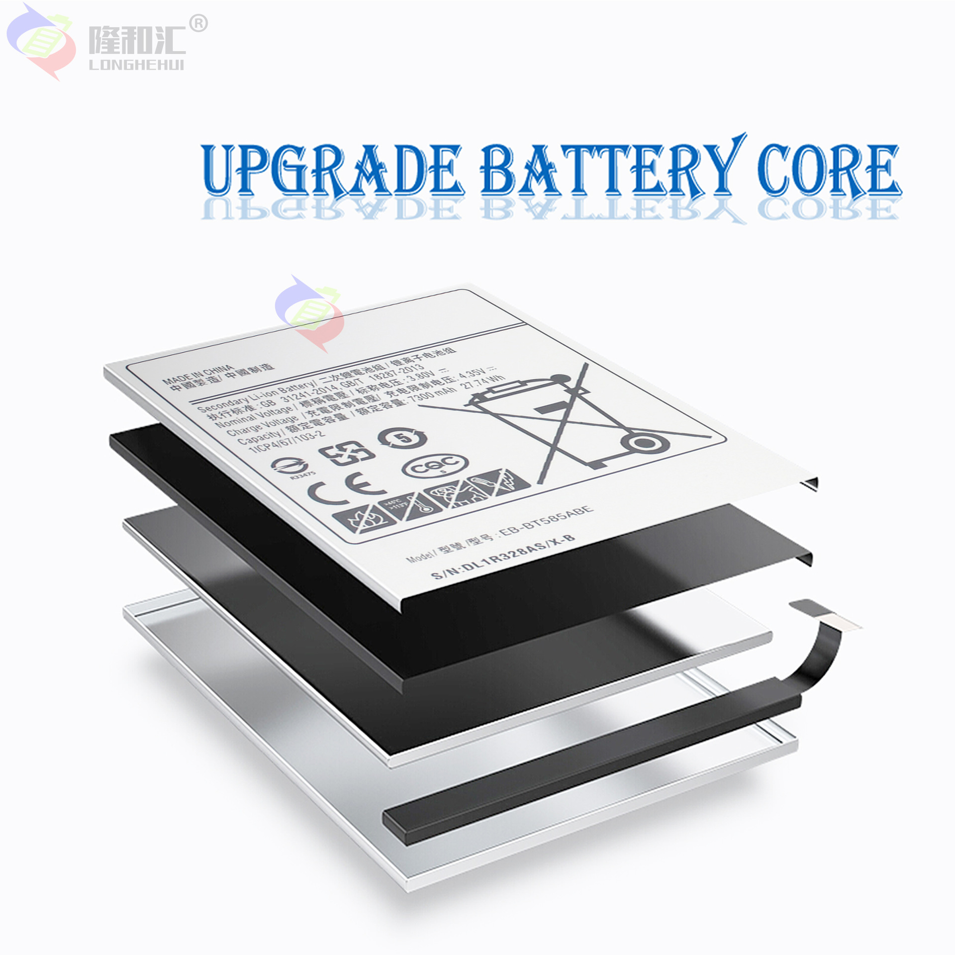 Wholesale of Samsung Tab A 10.1/T585C/T580/T587 flat-panel rechargeable battery EB-BT585ABE Application Scenario