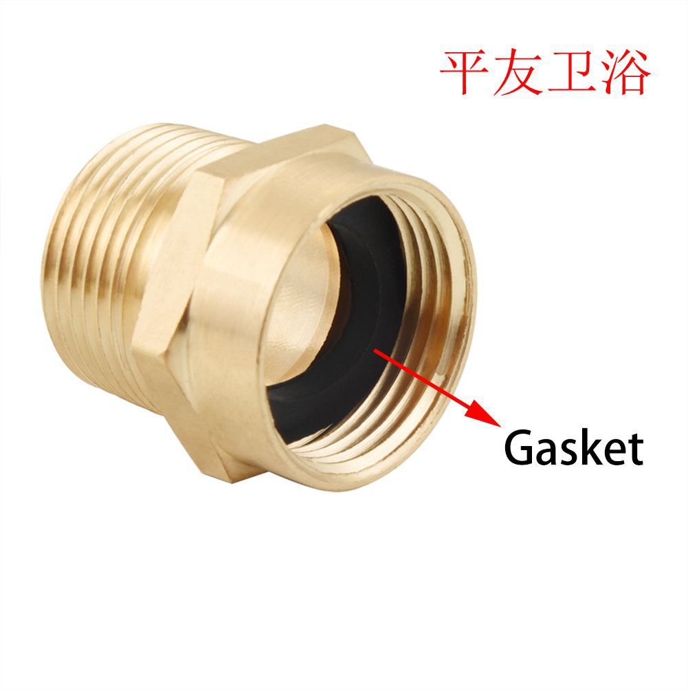 North American Amazon 1/2G thread BSP internal thread to 1/2NPT external thread connector details Picture