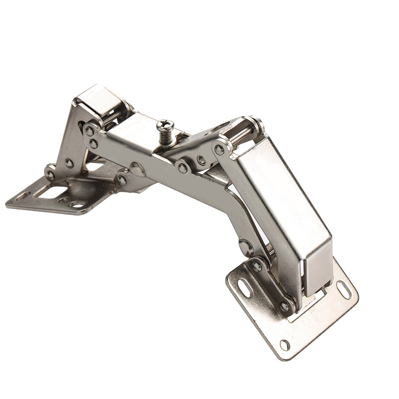 Exposed hinges 175 degrees, 3-inch, 4-inch, 5-inch frog-free cabinet slots, cabinet doors, furniture buffer hinges, small hardware Item Picture
