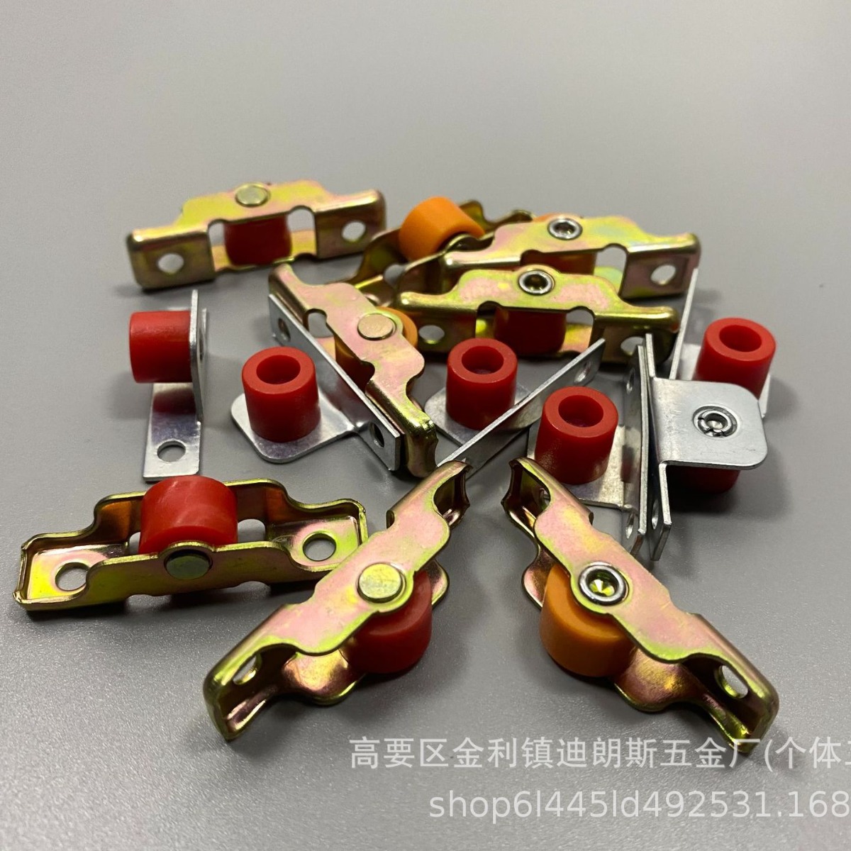 Diamond screen window small pulley, aluminum alloy pulley, plastic steel roller, 12mm sliding screen window wheel, single-sided small red wheel Application Scenario