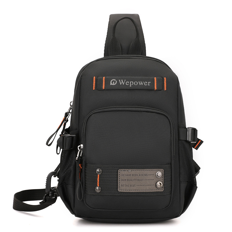 The new WEPOWER hand-held shoulder bag with a large capacity for daily travel is a practical and functional chest bag Item Picture