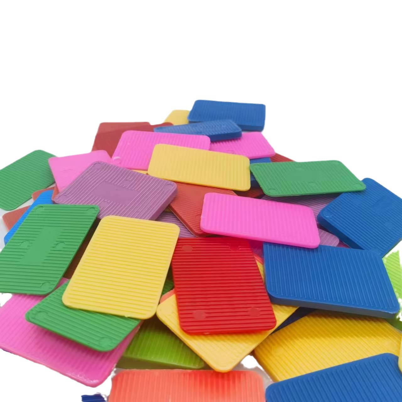 Plastic load-bearing blocks, glass spacers, European standard colored load-bearing spacers, door and window airbags, solid spacers, installation outer frames Item Picture