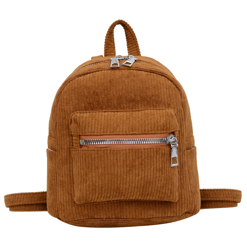 New trendy crossbody bags from Japan and South Korea, single-shoulder commuter bags, corduroy women's bags, high-quality and versatile backpacks and handbags Item Picture