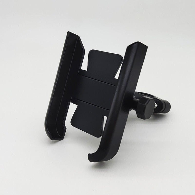 Motorcycle metal rearview mirror mobile phone stand, electric bike rearview mirror, bicycle aluminum alloy navigation mobile phone stand full figure