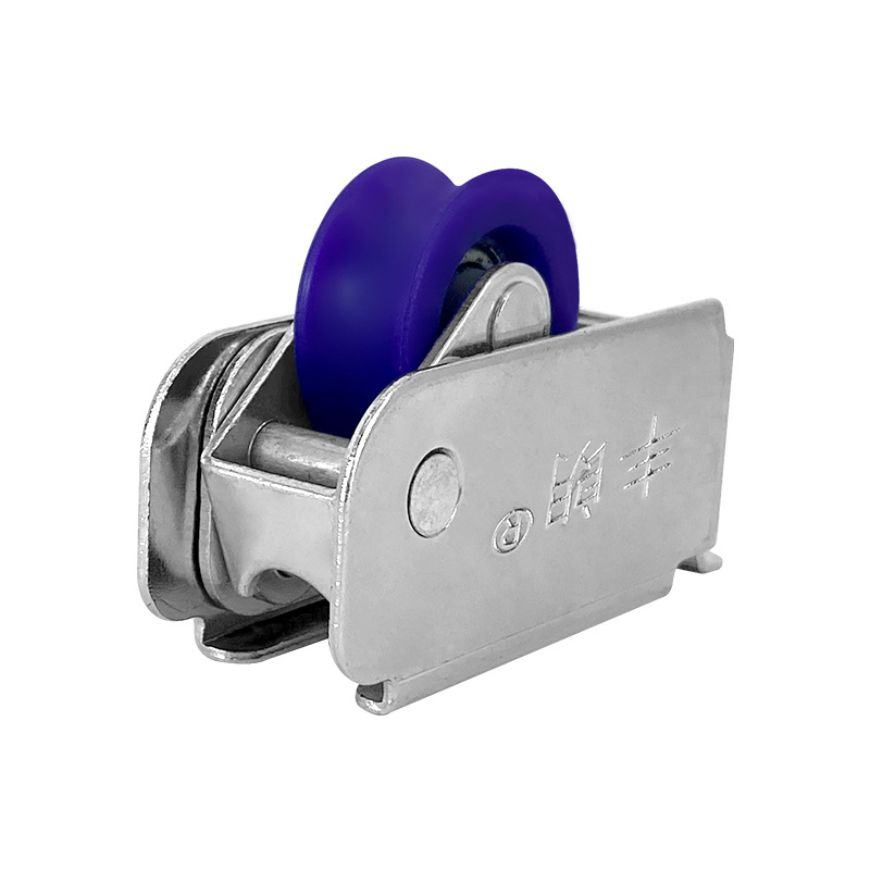 The door and window pulleys are equipped with chrome 789 reinforced high-carbon steel bearings and nylon fork tails. The height of the single pulley is 27 cm and the width is 20.5 cm Item Picture