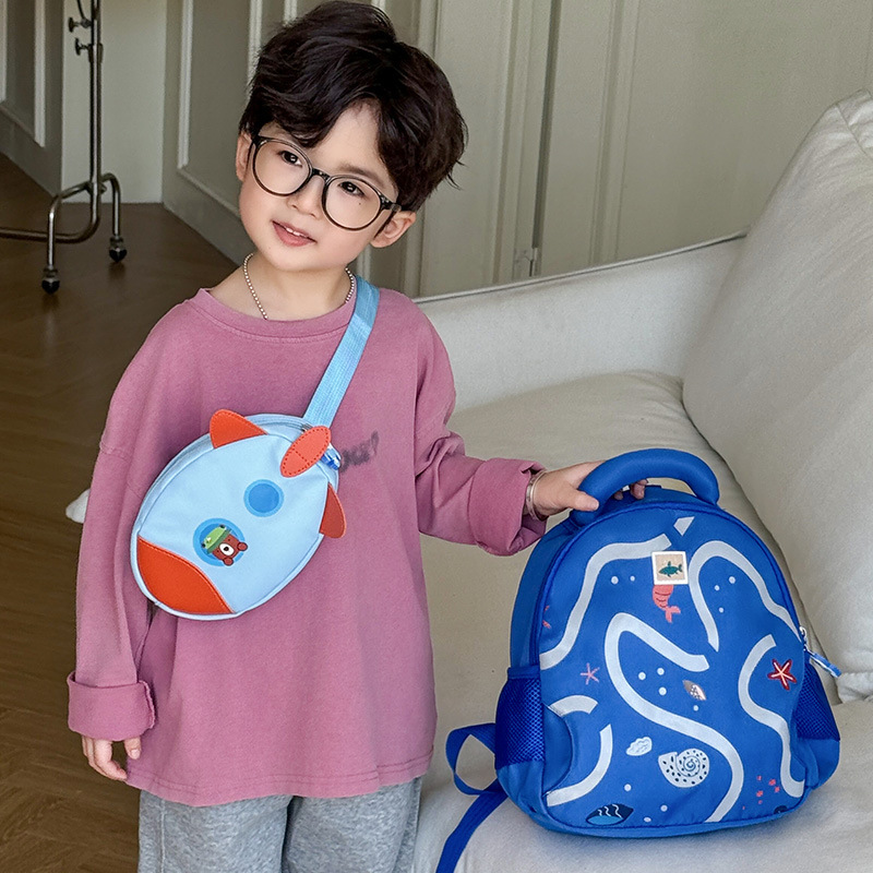Children's schoolbags, cartoon and animation, backpacks for kindergarten kids, 3-5 years old, boys and girls in small and middle classes, backpacks for foreign trade Application Scenario