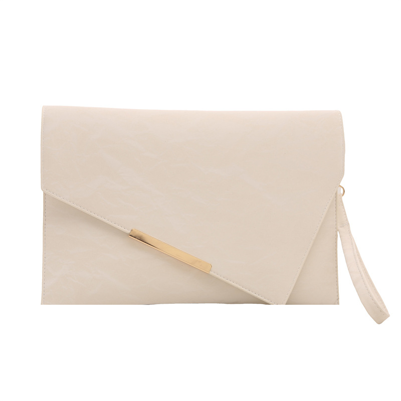 The new solid-color spring 2025 collection features a retro, simple, fashionable, large-capacity, casual and stylish small square envelope bag Item Picture