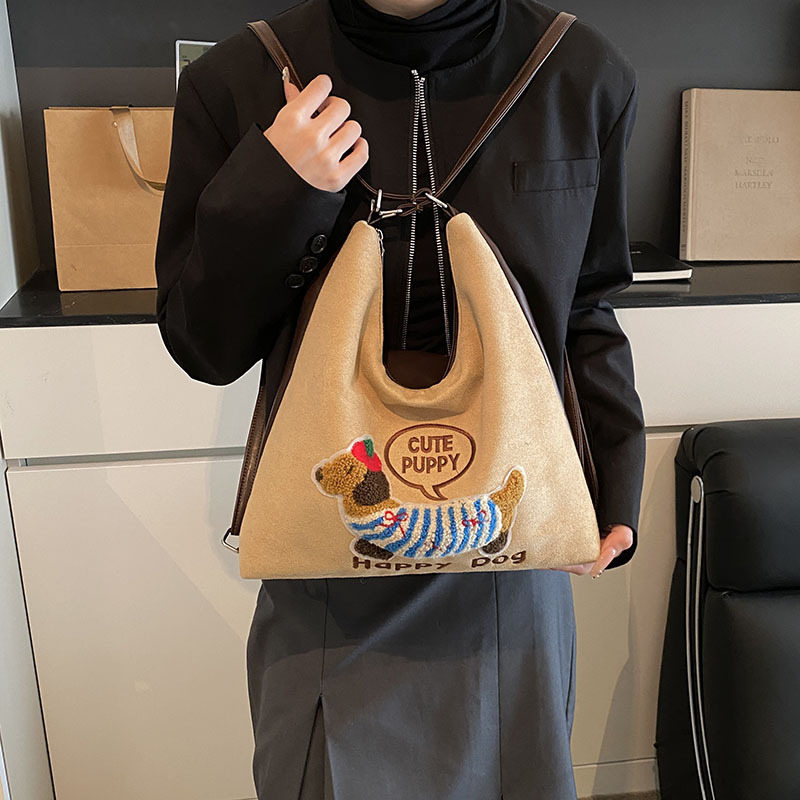 Cross-border backpack women's large capacity 2025 new style versatile and high-end single-shoulder crossbody bag commuting fashion tote bag full figure
