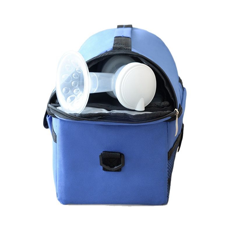 Factory direct sales of insulated ice packs, single-shoulder hand-carry milk packs, large-capacity refrigerated bags, large-capacity double-layer bento packs Item Picture