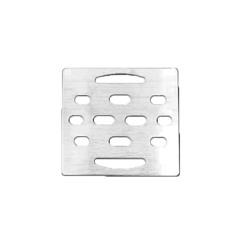 Stainless steel square thickened floor drain cover, bathroom shower room insect-proof floor drain cover plate, washing machine dual-purpose floor drain cover plate Item Picture