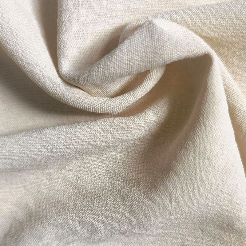 仿棉麻冰丝皱衬衣裙子裙裤山本裤面料详情图5