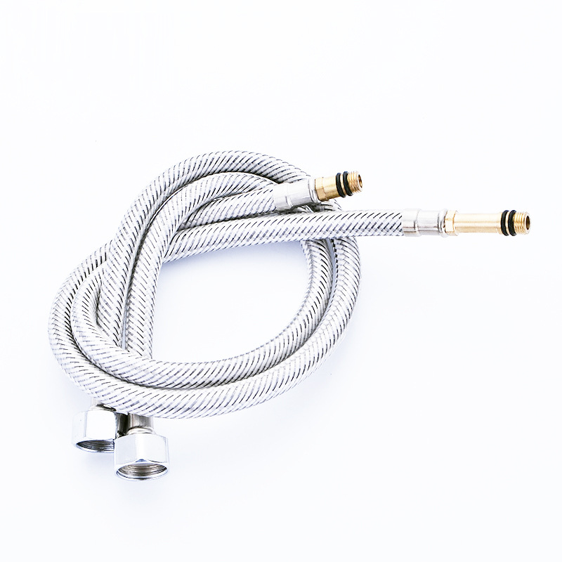 Basin hose, vegetable basin hose, braided metal hose, stainless steel single and double head hose, Angle valve hose Item Picture