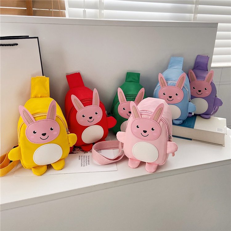 Children's bags, fashionable and personalized, girls' chest bags, babies' single-shoulder crossbody bags, and cute little schoolbags for kindergartens - one-piece consignment Specification drawing
