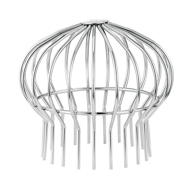 304 stainless steel outdoor rooftop floor drain cover, filter cover, roof balcony rainwater hopper, drainage pipe anti-clogging mesh cover Item Picture