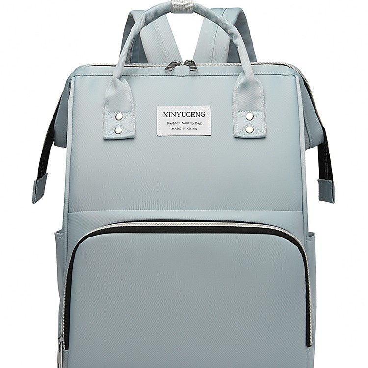 New lightweight and portable baby bag for going out, large-capacity backpack specially designed for mothers, fashionable and multi-functional hand-carry milk bag Item Picture