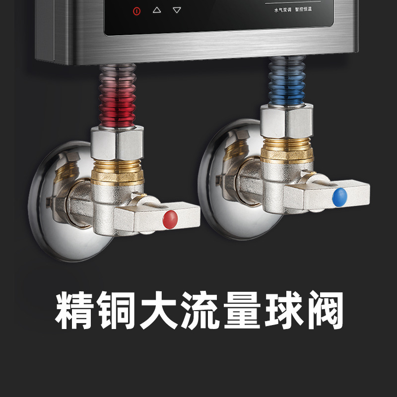 Full copper Angle valve, old copper craftsman water heater cold and hot switch, full opening ball valve, pure copper, brass, full copper, large flow Angle valve full figure