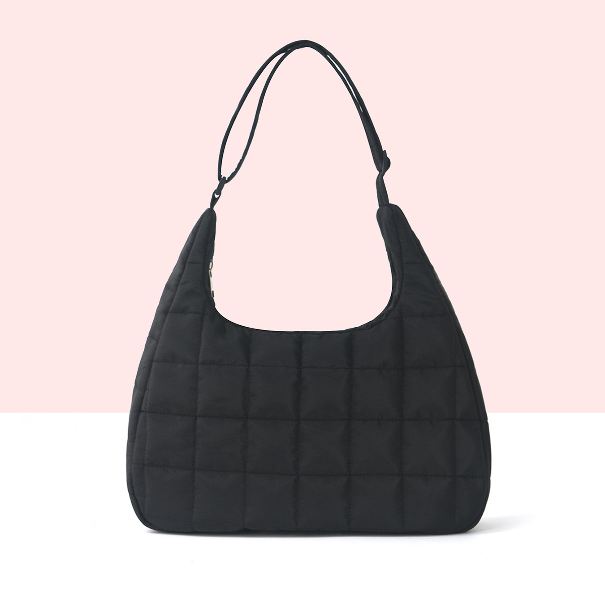 Amazon cross-border fashion tote bag, high-end large-capacity cotton jacket bag, autumn and winter simple down bag, single-shoulder bag full figure