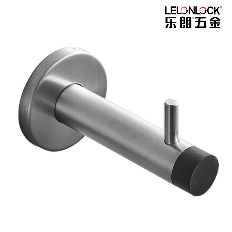 304 stainless steel cloakroom door, clothes back hook, dormitory bathroom, fitting room rubber anti-collision door top hook Item Picture