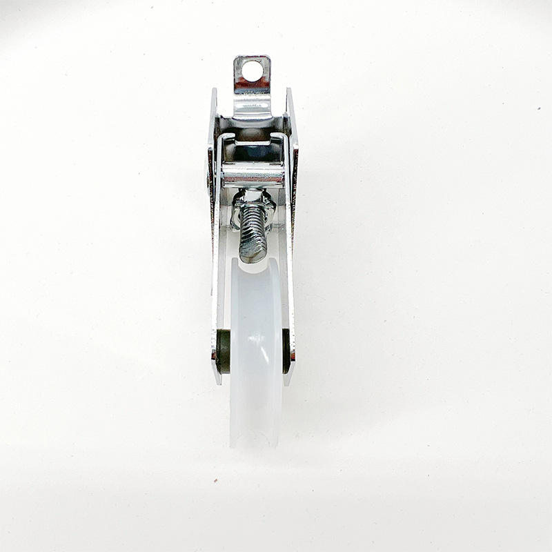 Cross-border export bearings, single wheels, aluminum alloy plated door and window pulleys, sliding door and window silent sliding door pulleys Specification drawing