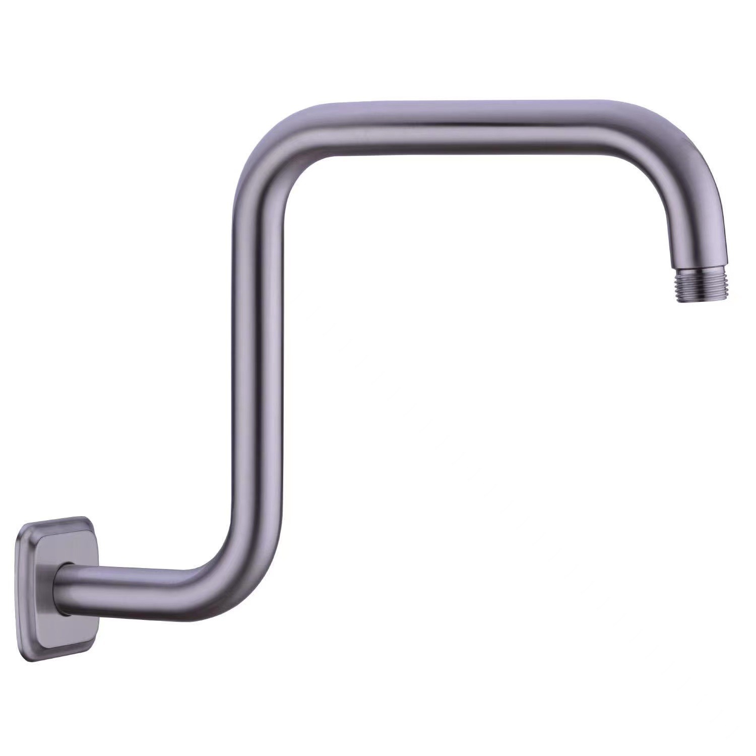 Cross-border concealed installation pipes, stainless steel shower elbow pipes, wall-mounted ceiling pipes, shower arm rods, shower accessories, exclusively for foreign trade Specification drawing
