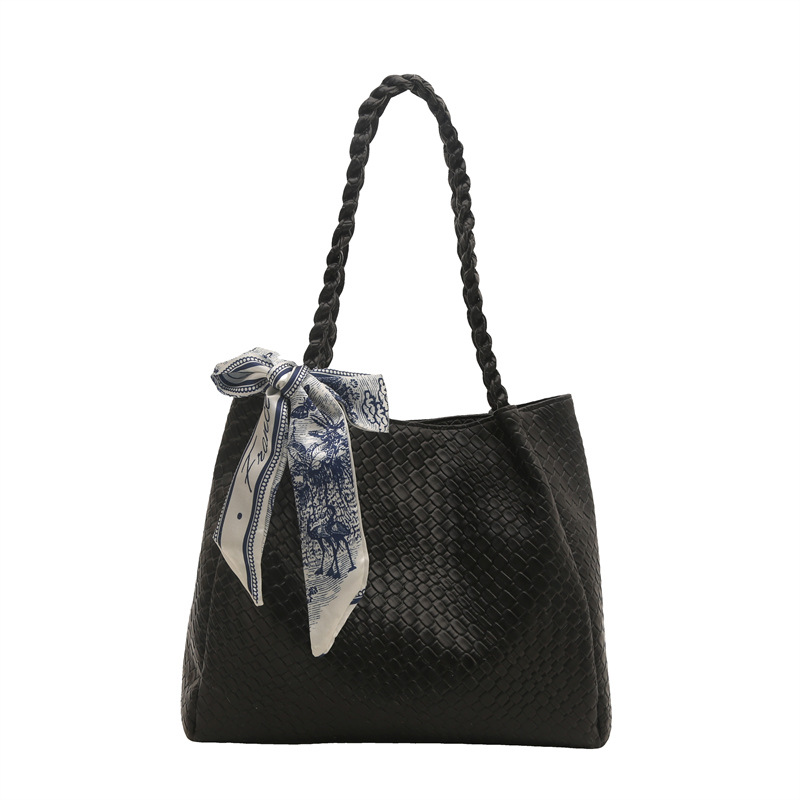 Spring 2025 retro commuter bag, women's casual large-capacity single-shoulder bag, fashionable single-shoulder tote bag Item Picture