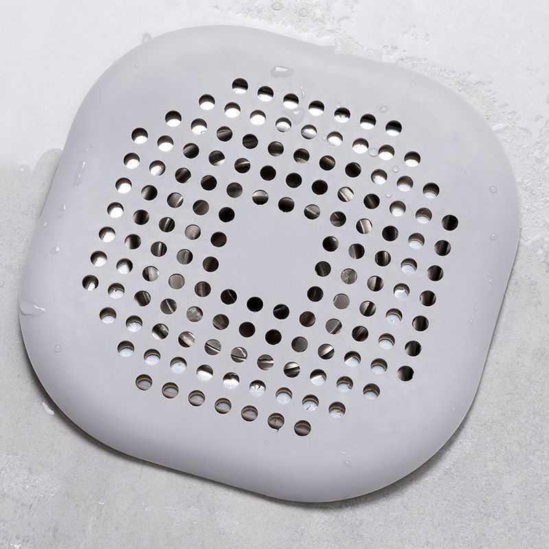 Square silicone floor drain, bathroom sewer hair filter drainage cover, household bathroom floor drain pad wholesale Application Scenario