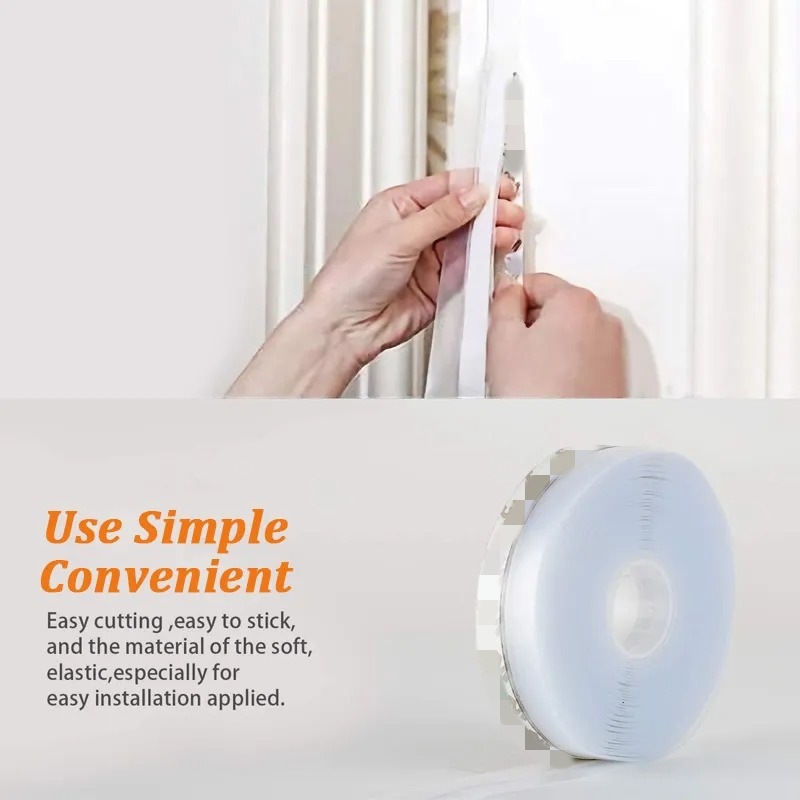 5M/10M door bottom sealing strip, window rubber sealing strip, windproof and dustproof self-adhesive door windshield sealing strip Application Scenario